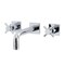Kingston Brass KS6121DX Two-Handle Wall Mount Bathroom Faucet, Polished Chrome KS6121DX - alternate 1